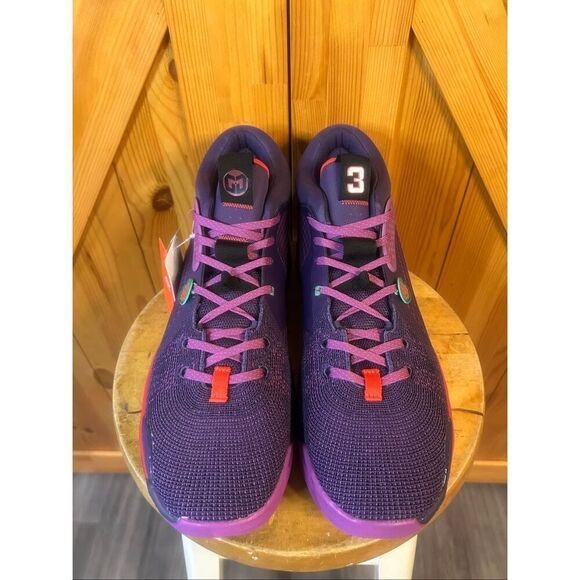 Li-Ning C.J. McCollum SILENCER - Purple Size 12.5 nwt main image 4